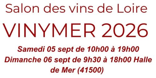 Vinymer 5 et 6 Septembre 2026
