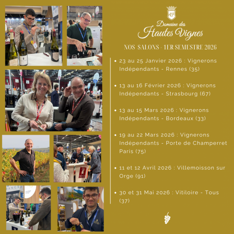 Save the date : les Salons du Domaine - 1er semestre 2026