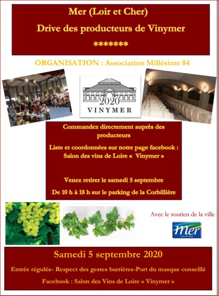 Drive Vinymer le 5 Septembre 10h-18h Drive Vinymer le 5 Septembre 10h-18h